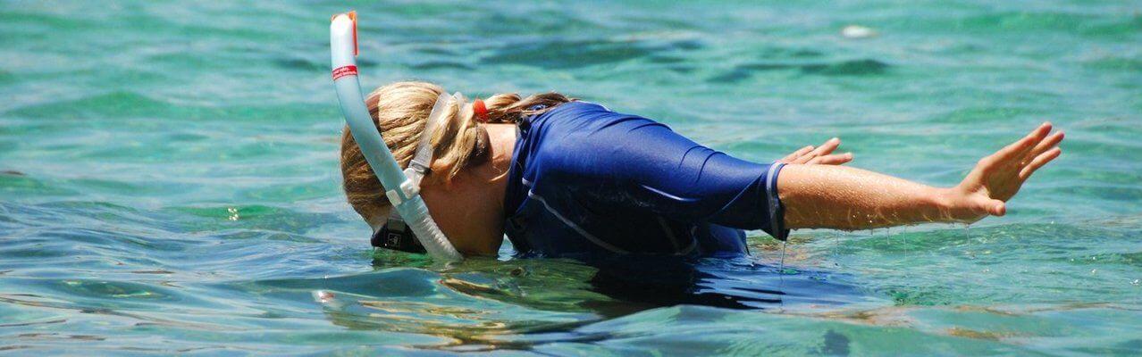 snorkling in Malta